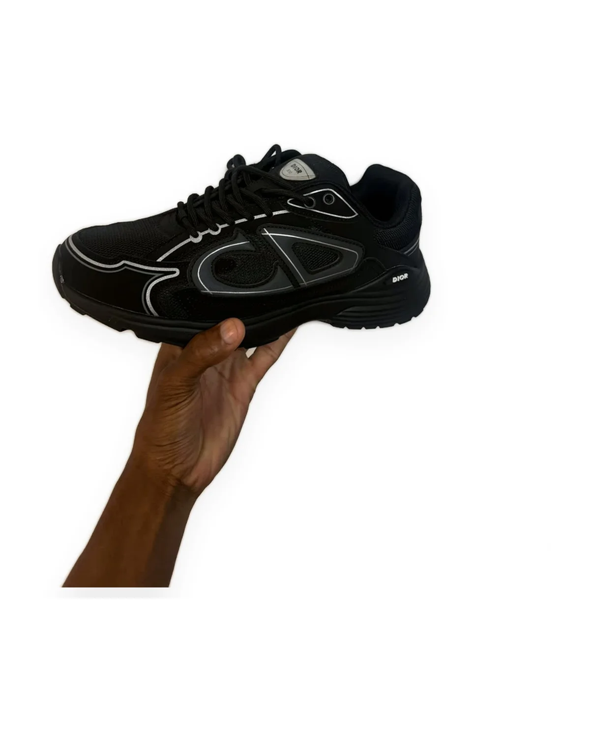 Runner Sneaker — Triple Black