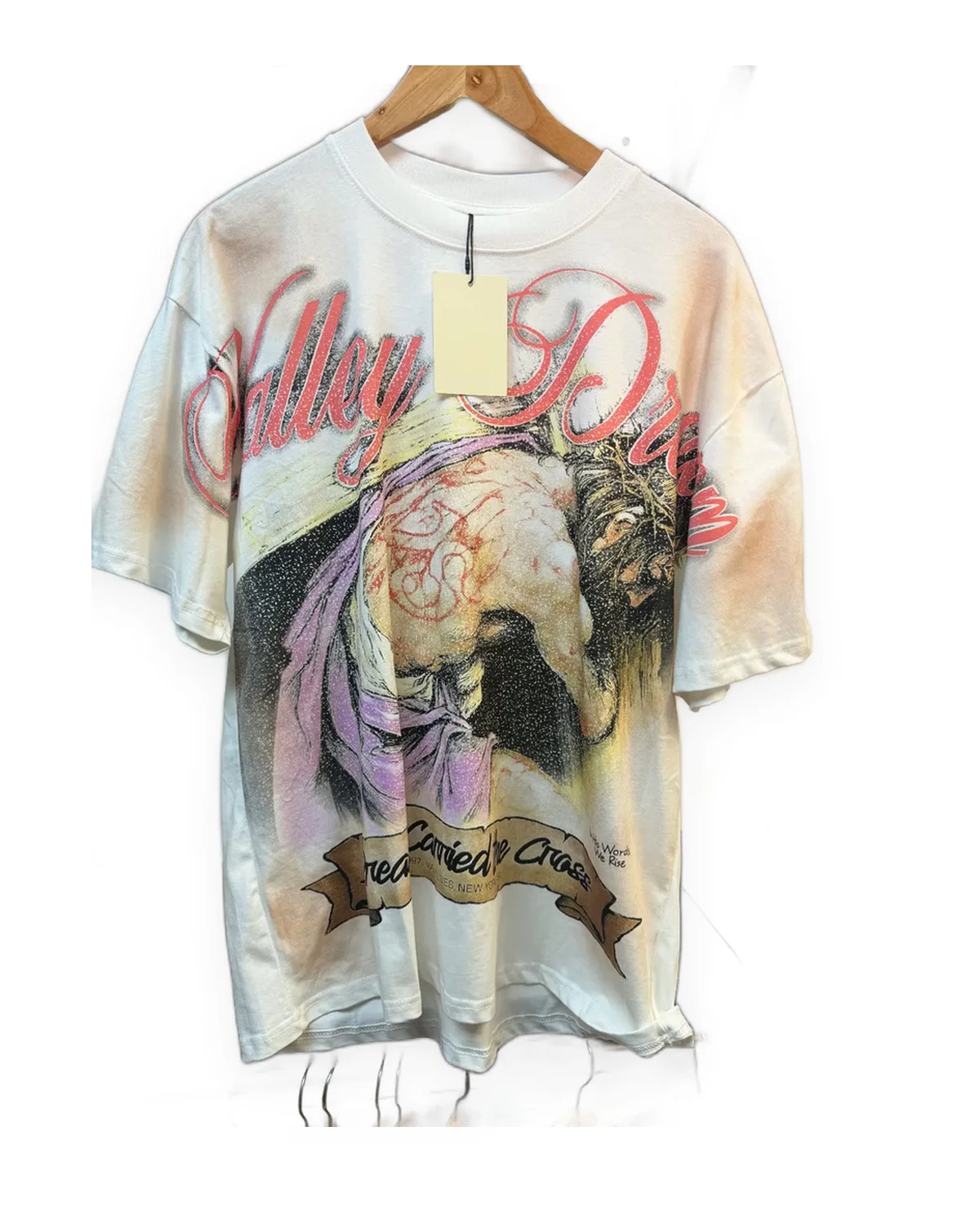 Off-White Airbrush Script Graphic Tee