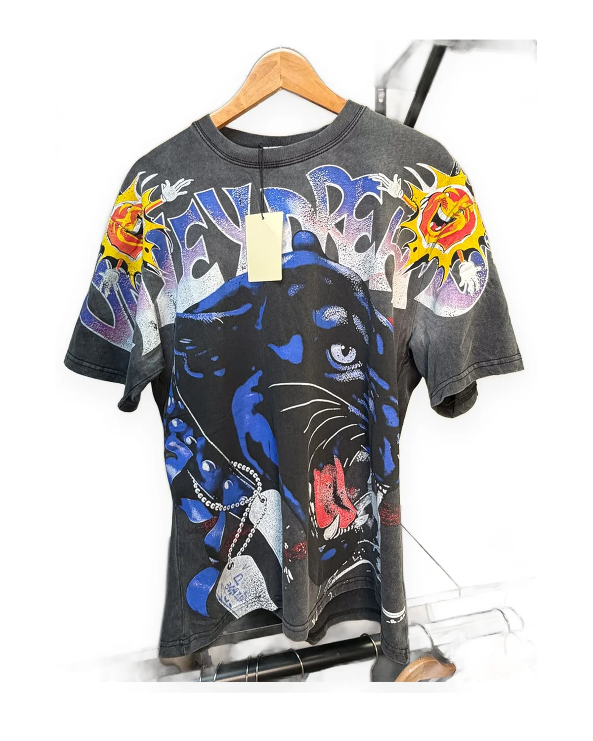 Panther Graphic Wash Tee