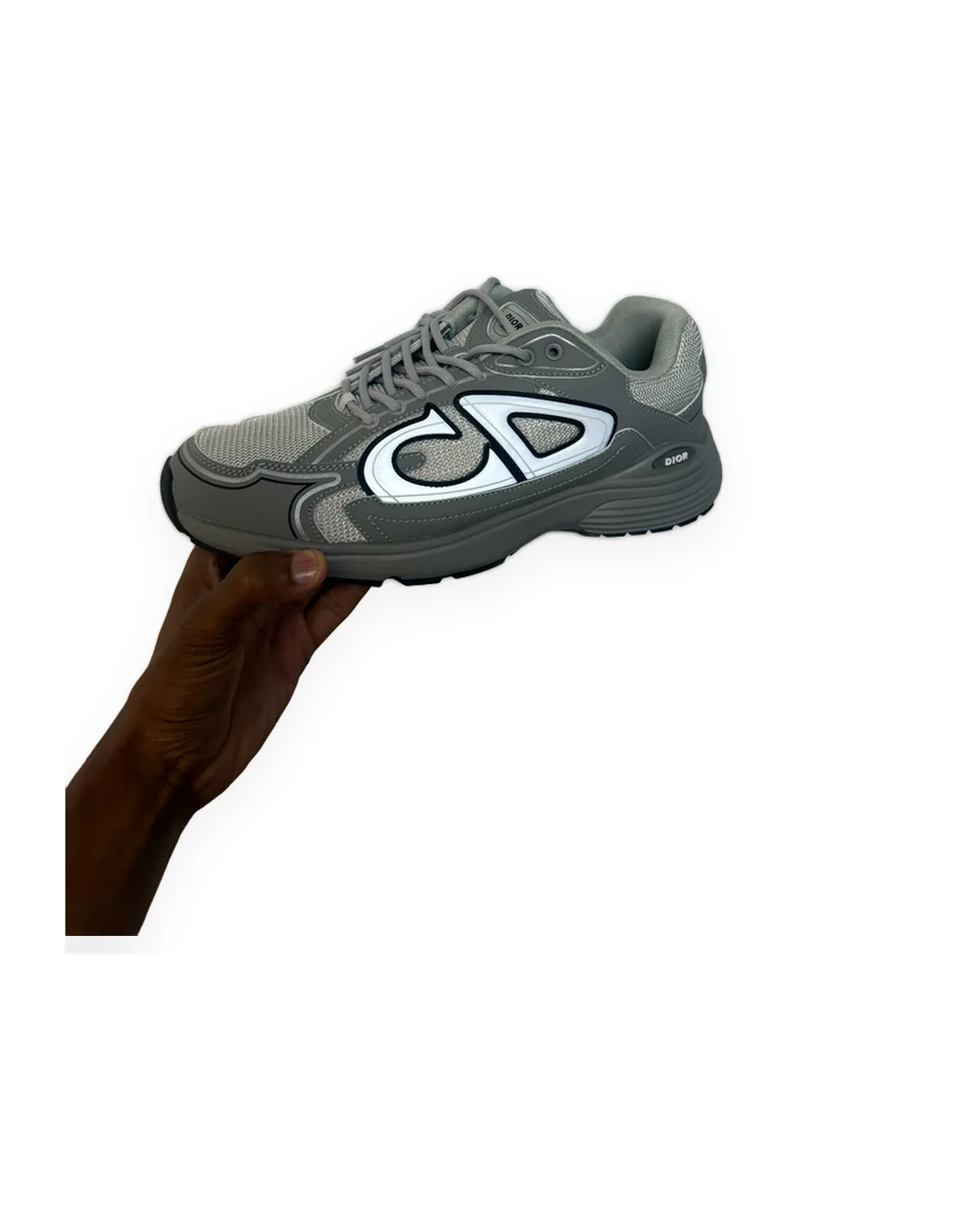 Runner Sneaker — Grey Reflective